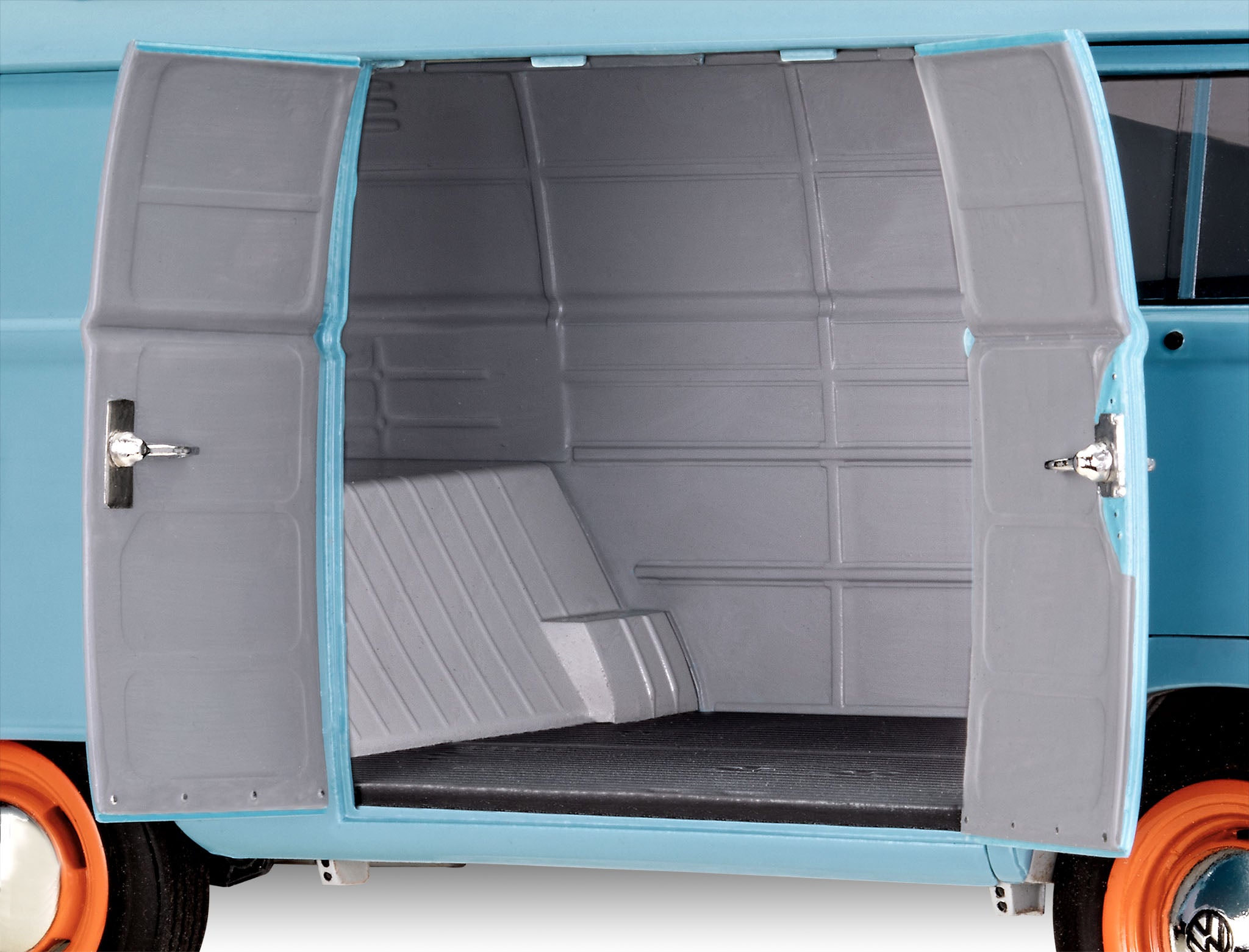 Masinuta Revell, VW T1 Panel Van, Decor Gulf, scara 1/24  07726