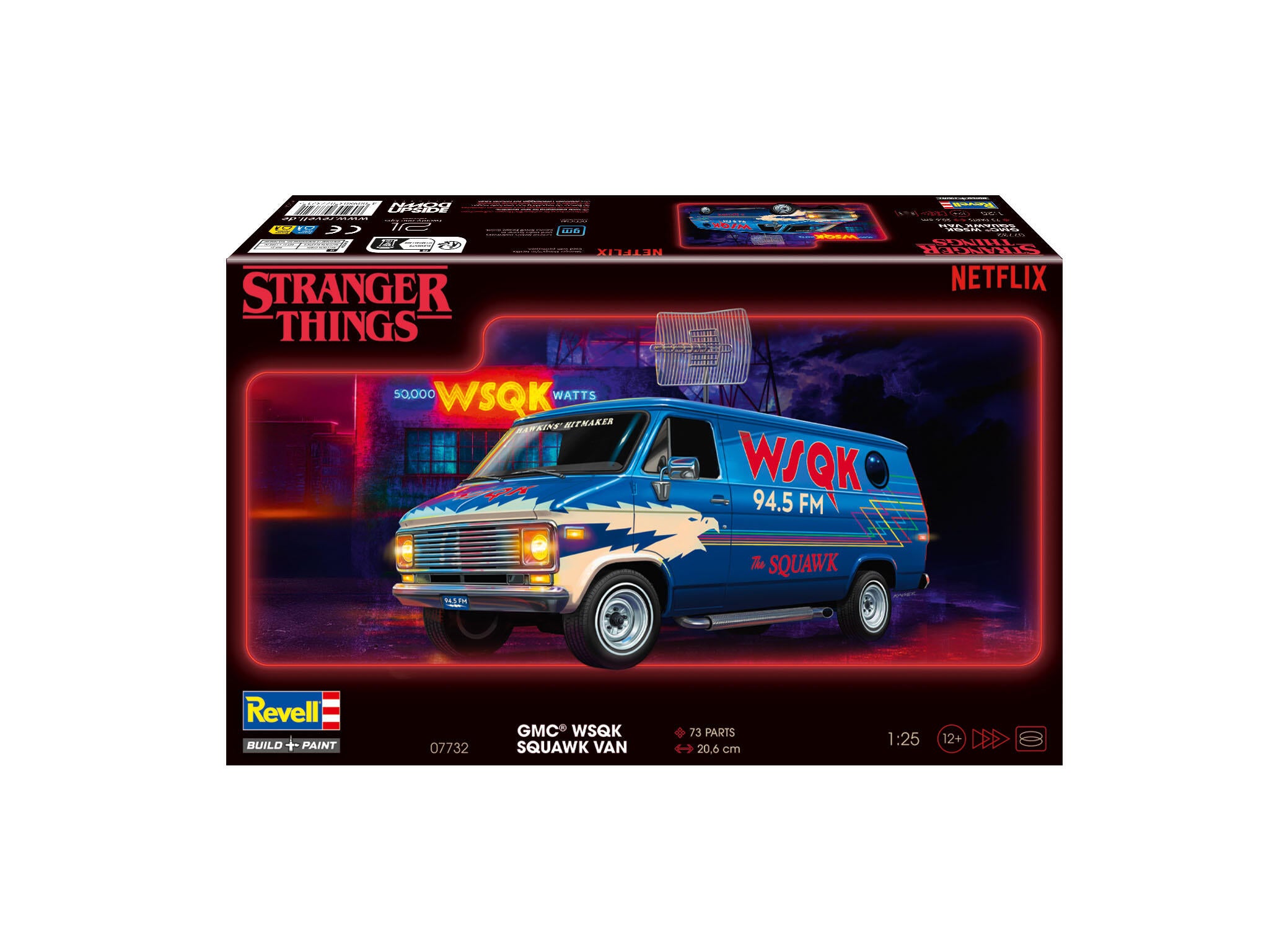 Revell Kit Strangers Things Scara 1:25 Rev07732