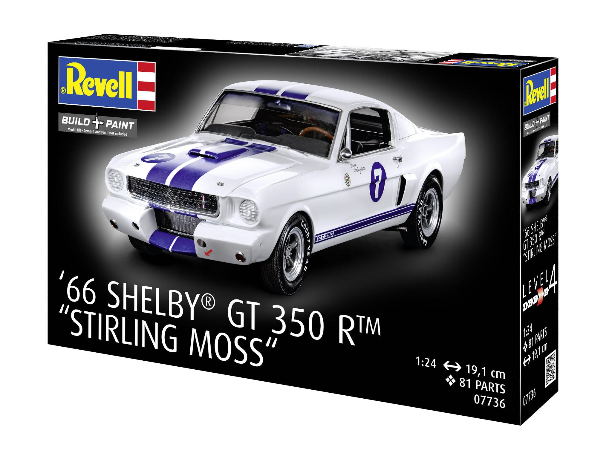 Revell Macheta Masina  66 Shelby Gt 350 R Stirling Moss Rev07736