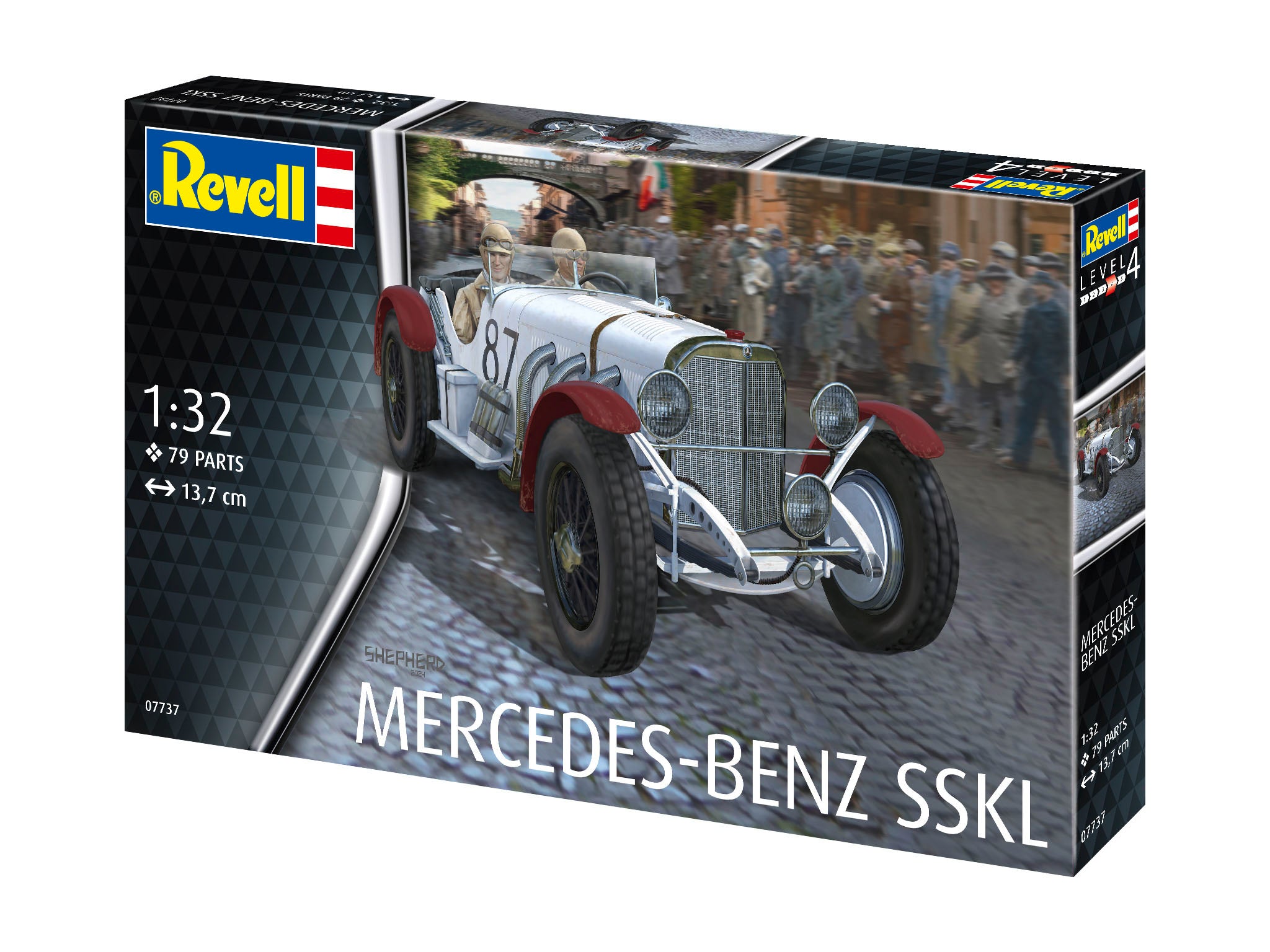 Model auto: Mercedes-Benz SSKL 1/32 - Revell 07737
