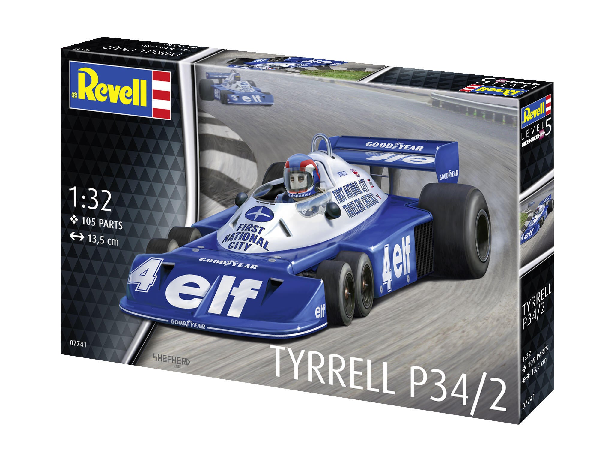 Revell Macheta Masina  Tyrrell P34/2 6-Wheeler Rev07741