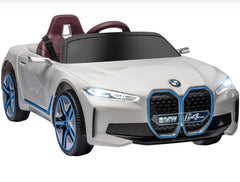 Masina electrica BMW i4  Alb