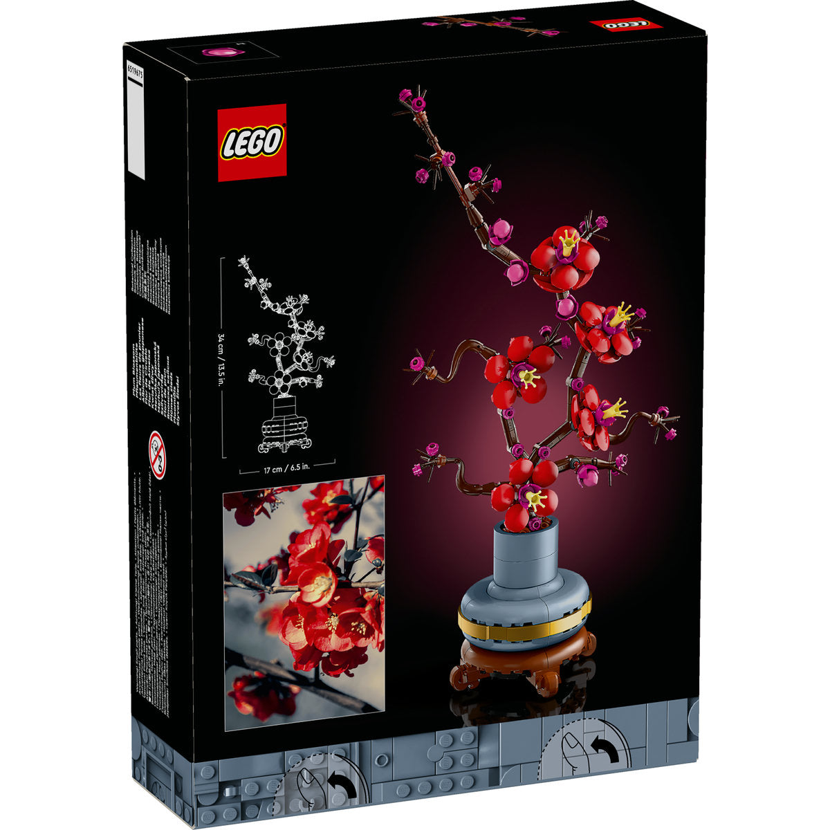 LEGO® Icons - Flori de prun 10369, 327 piese