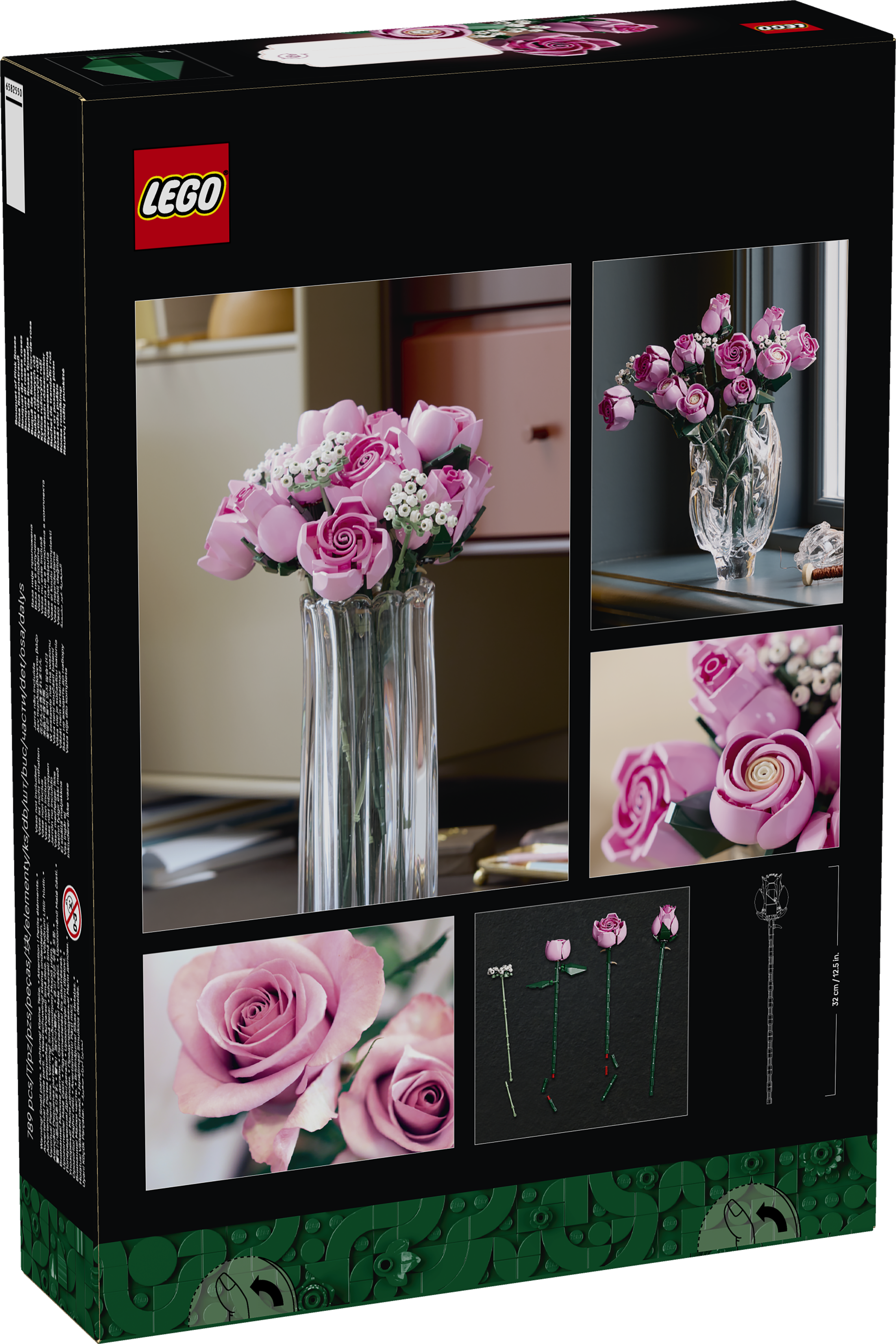 LEGO® Buchet De Trandafiri Roz