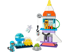 LEGO® DUPLO® - Aventura cu naveta spatiala 3 IN 1 10422, 58 piese