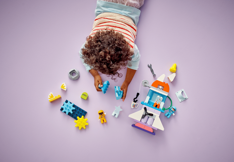 LEGO® DUPLO® - Aventura cu naveta spatiala 3 IN 1 10422, 58 piese