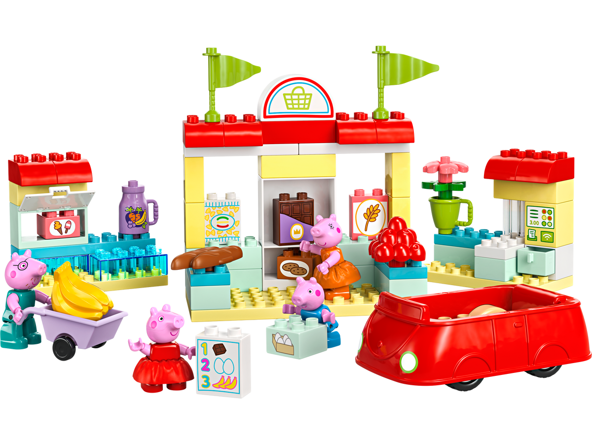 LEGO® DUPLO® - Supermarketul Purcelusei Peppa 10434, 70 piese