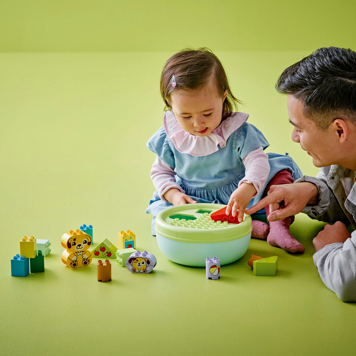 LEGO® DUPLO® - Sortator de forme: casa pentru catei 10441, 17 piese