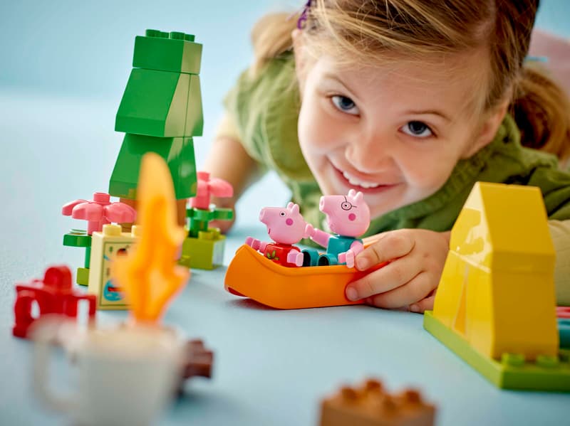 LEGO® DUPLO - Peppa Pig - Excursie cu cortul 10452, 32 piese
