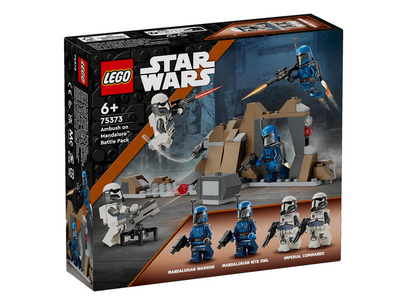 LEGO® Star Wars™ - Pachet de lupta Ambuscada pe Mandalore™ 75373, 109 piese