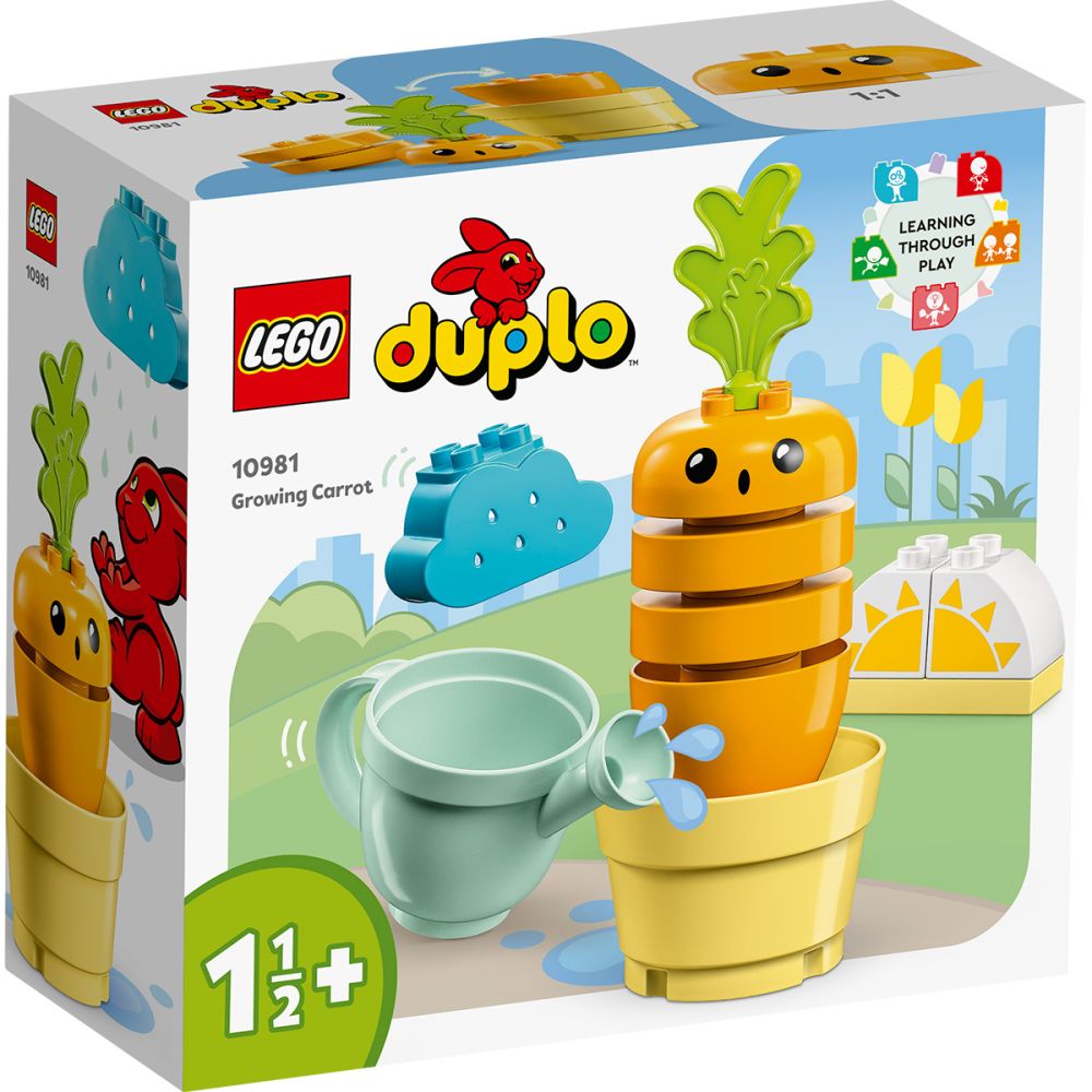 LEGO® DUPLO® - Primul meu morcov care creste 10981, 11 piese