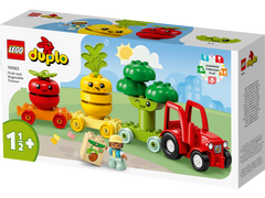 LEGO® DUPLO® - Primul meu tractor cu fructe si legume 10982, 19 piese