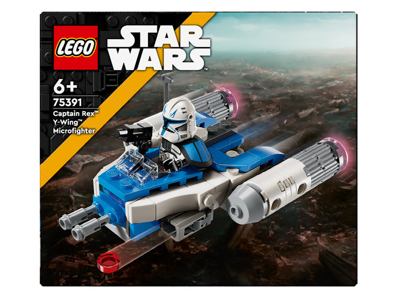 LEGO® Star Wars™ - Micronava de lupta Y-Wing™ a Capitanului Rex 75391, 99 piese