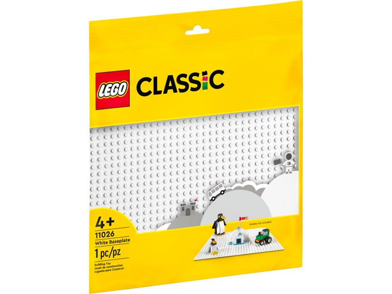 LEGO® Classic - Placa de baza alba 11026, 1 piesa