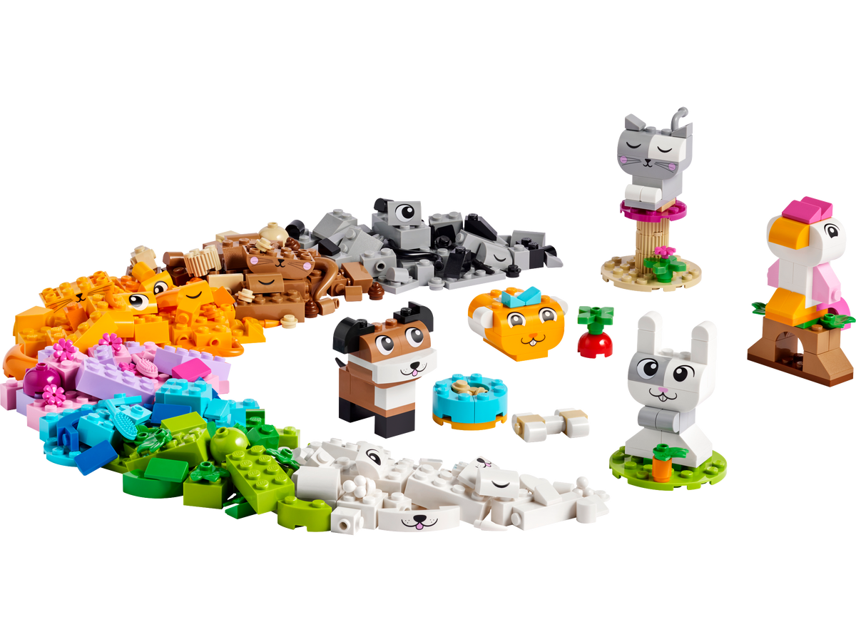 LEGO® Classic - Animalute creative 11034, 450 piese