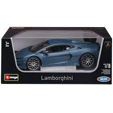 Macheta Bburago 1:18 Lamborghini Temerario Albastru Metalic Bb11052