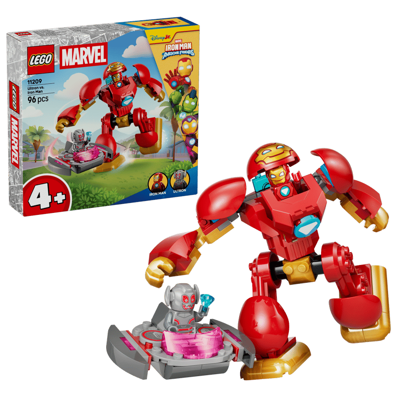 LEGO® Disney Junior - Marvel Ultron vs Iron Man 11209, 96 piese