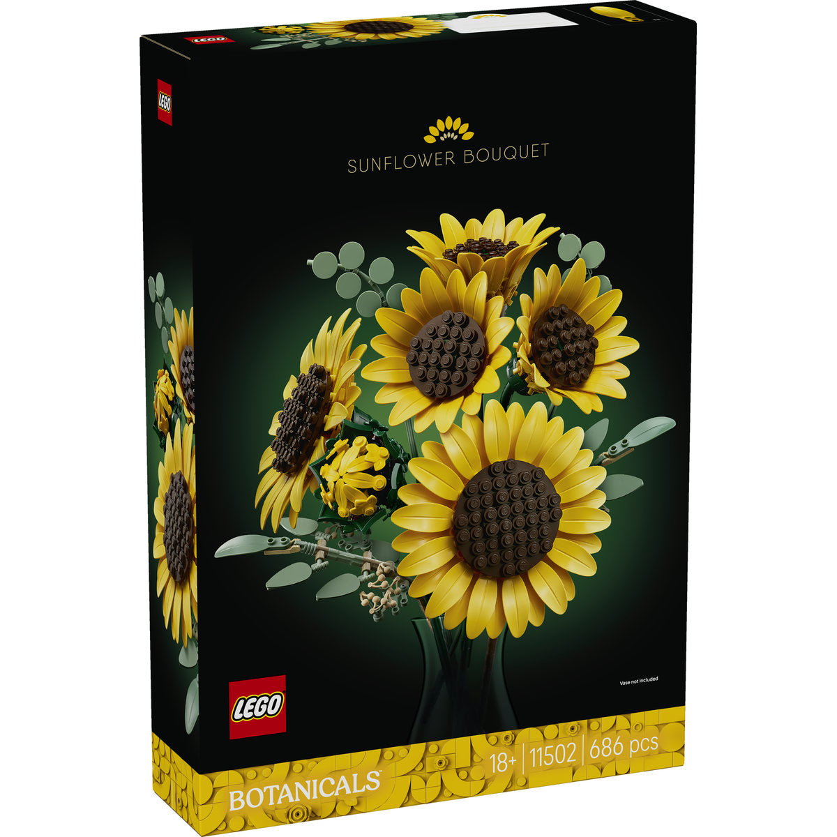 LEGO® Botanicals - Buchet de florile-soarelui 11502, 686 piese