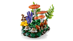 Set de constructie pentru adulti LEGO® Botanicals Ciuperci de padure 11505, Plante Artificiale, Decoratiuni pentru Living, Idee de Cadou pentru Femei si Barbati, 806 piese
