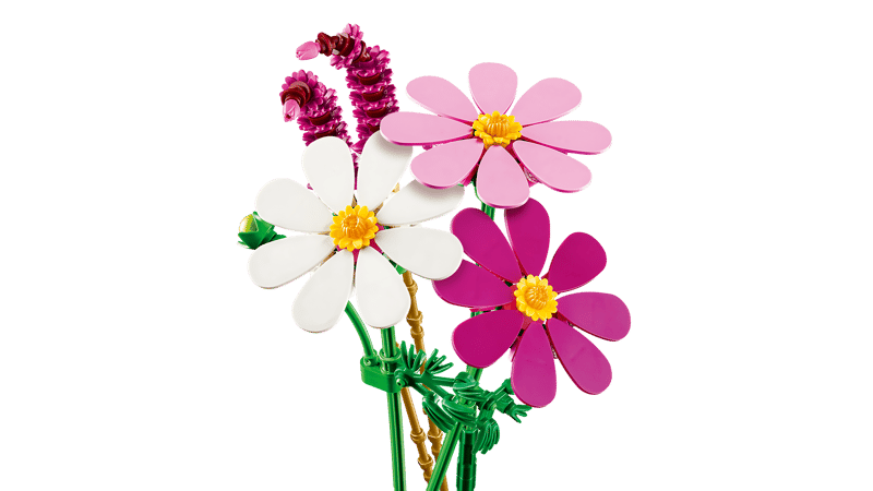Set de constructie LEGO® Botanicals Fluturasi 11514, Flori Artificiale, Idee de Cadou pentru Fete si Baieti, Jocuri de Constructie Creativa, 171 piese