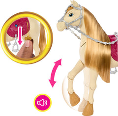 Mattel Set de joaca Barbie Mysteries - Calut cu sunete si accesorii