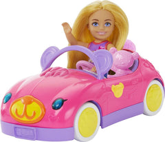 Mattel Set papusa Chelsea cu masinuta