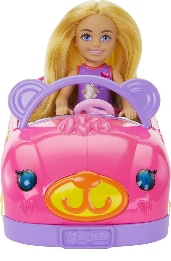 Mattel Set papusa Chelsea cu masinuta