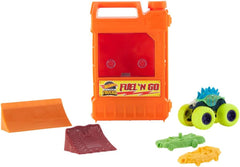 Mattel Hot Wheels Motosaurus – Set de joacă portabil în design de rezervor de combustibil