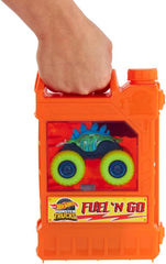 Mattel Hot Wheels Motosaurus – Set de joacă portabil în design de rezervor de combustibil