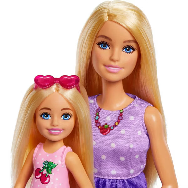 Mattel Papusa Barbie Family & Friends - Barbie si Papusa Chelsea
