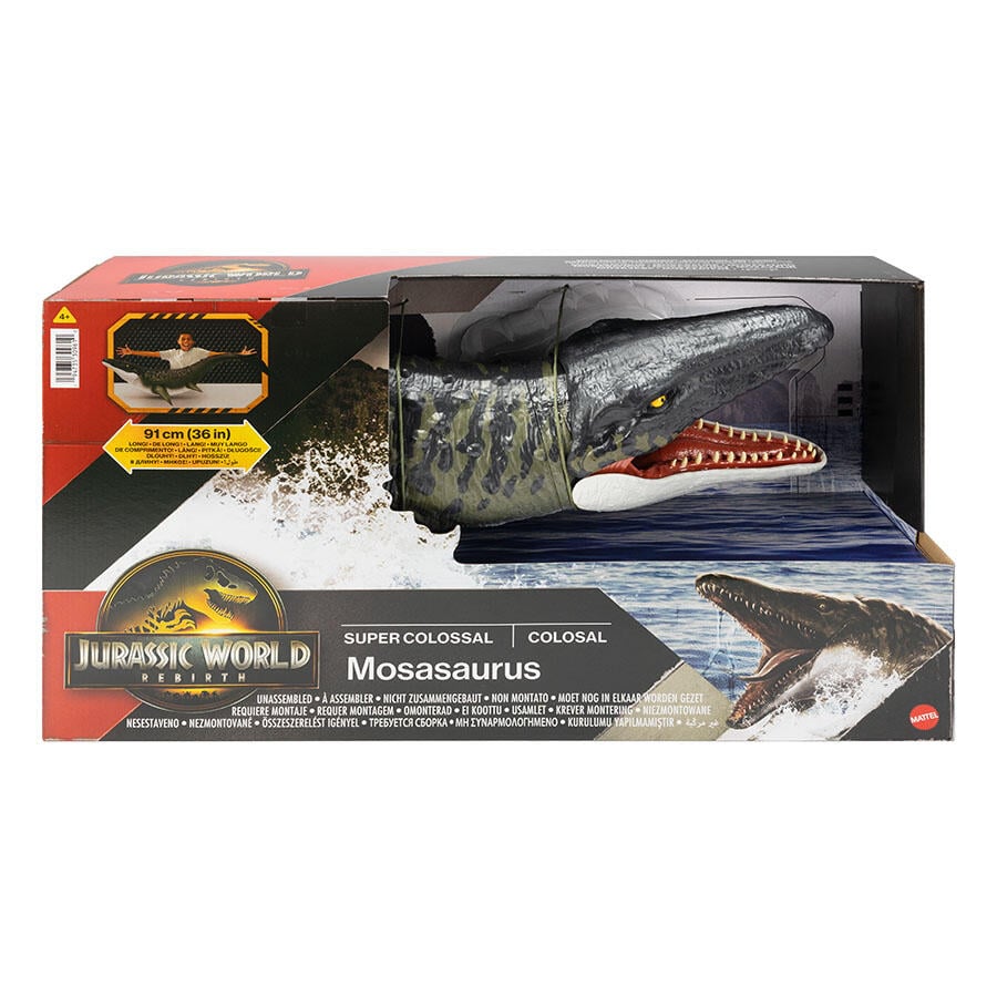 Mattel Figurina Jurassic World Saga: Figurina Colosala Mosasaurus