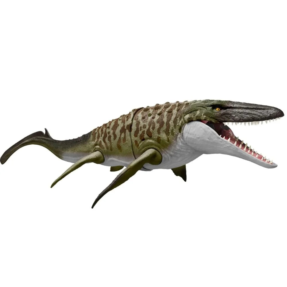 Mattel Figurina articulata, Jurassic World Rebirth, Bite N Blast, Mosasaurus