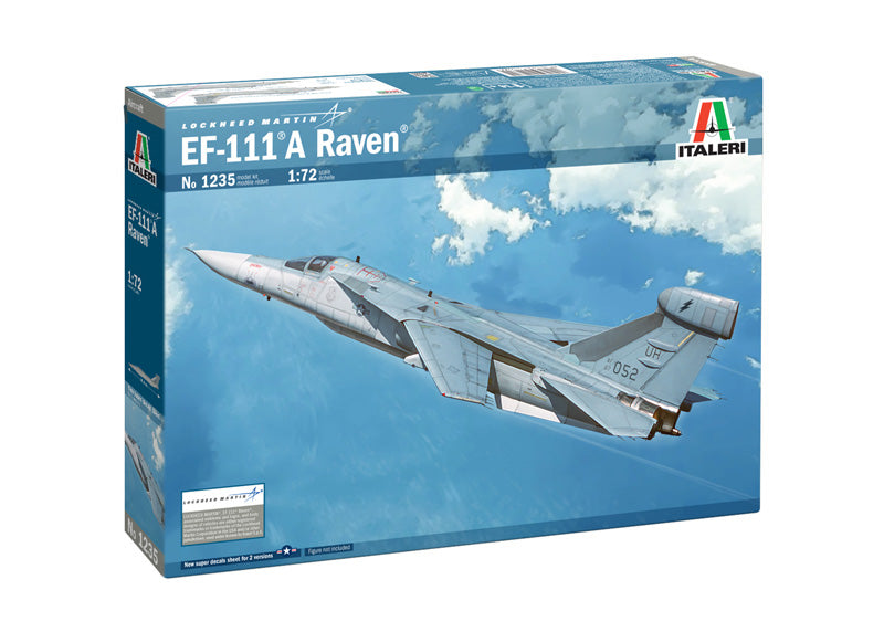 MACHETA  ITALERI AVION EF-111A RAVEN SCARA 1:72 IT1235S
