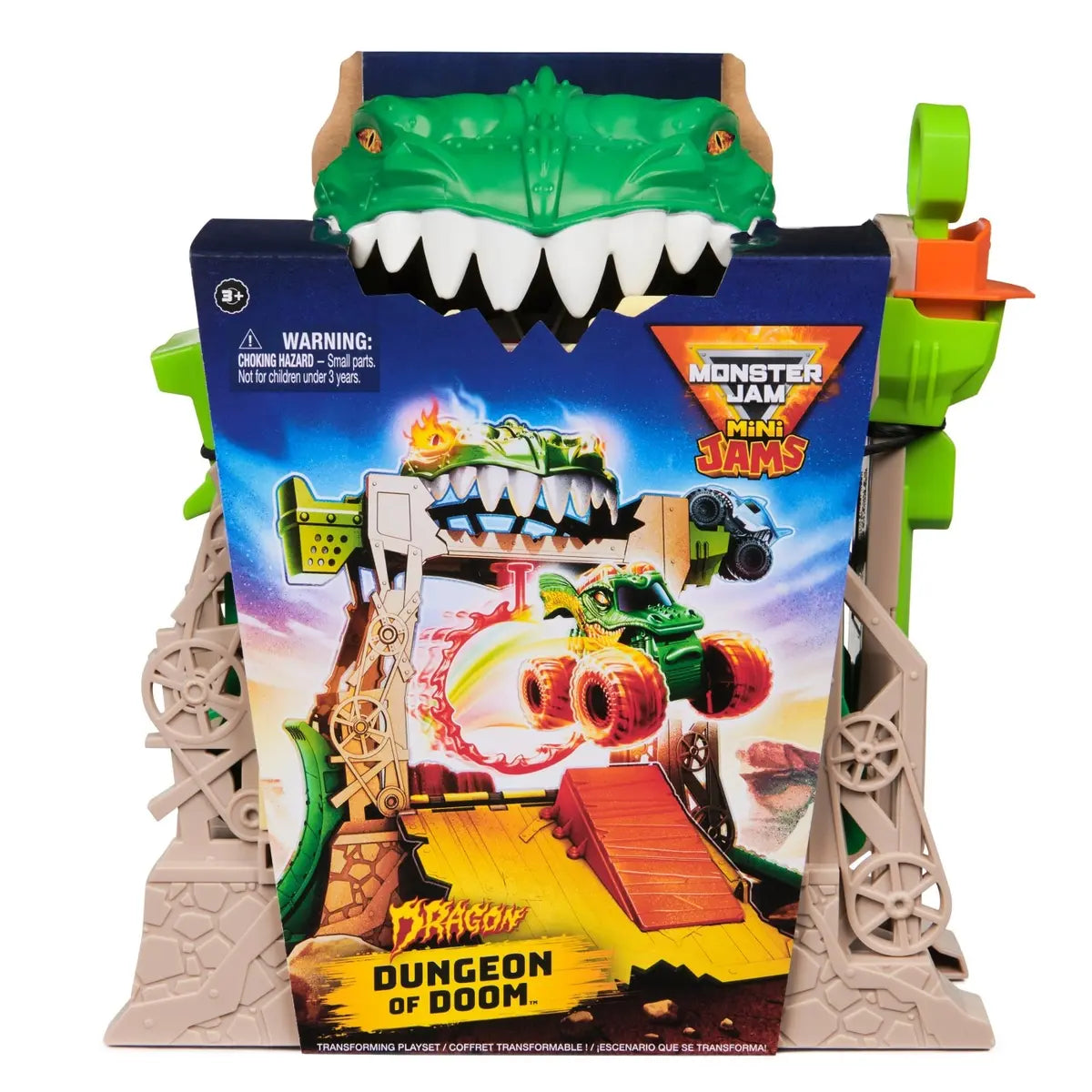 Monster Jam Setul De Joaca Dragon Dungeon Of Doom Spm6069758