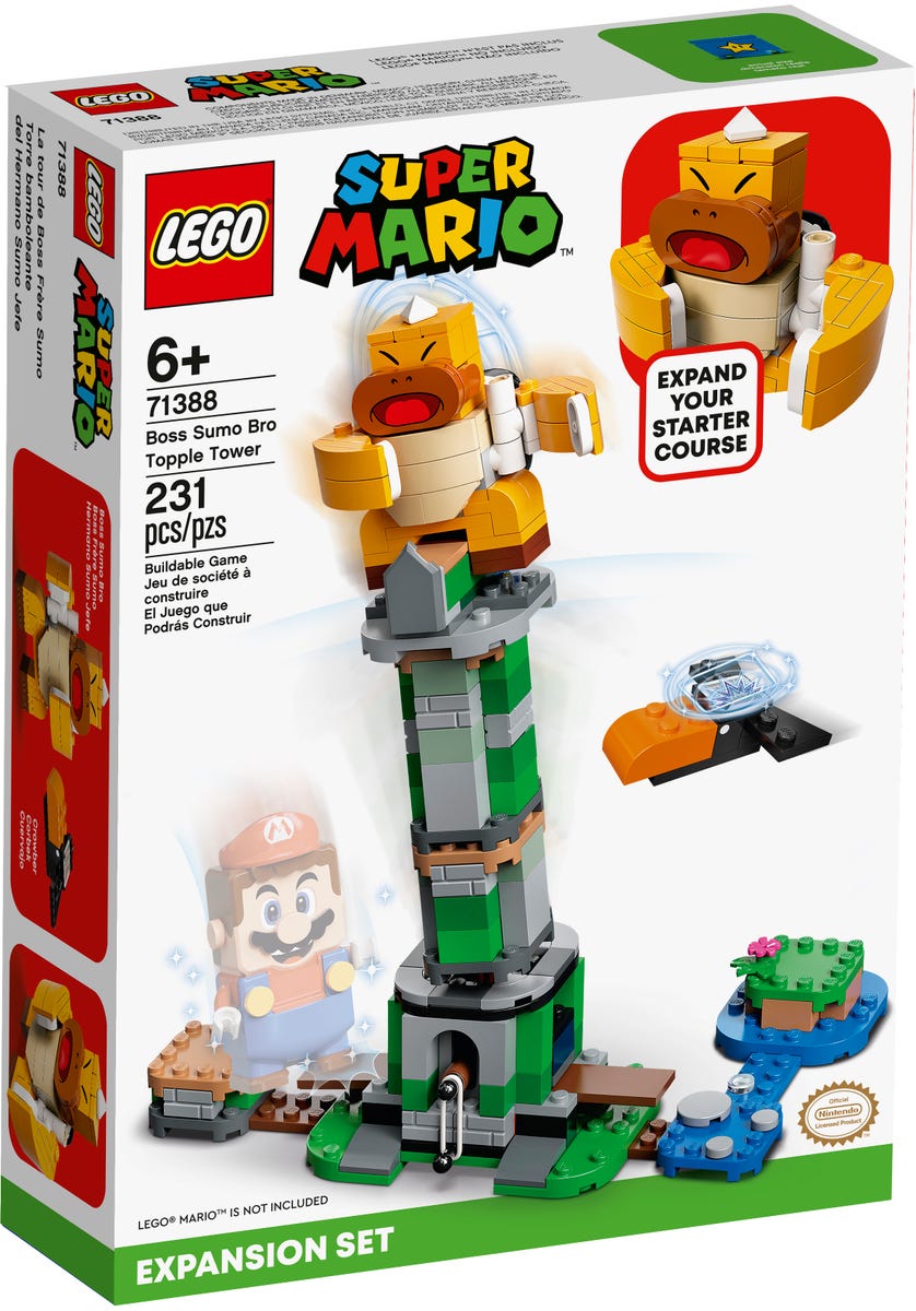 LEGO Set De Extindere Turn Basculant Seful Sumo Bro L71388