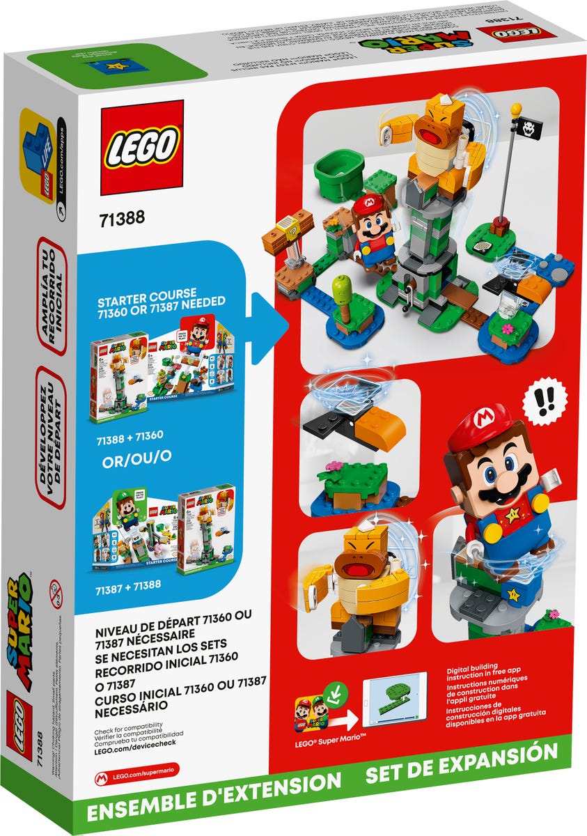 LEGO Set De Extindere Turn Basculant Seful Sumo Bro L71388