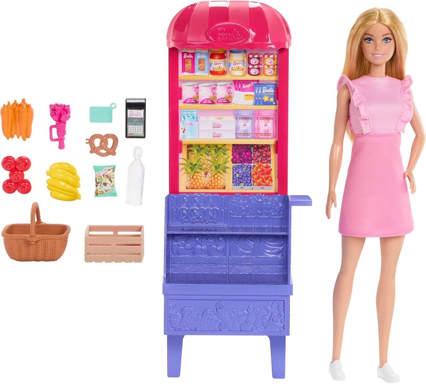 Mattel Set de joacă Barbie - Barbie and Teresa: Recipe for Friendship, Supermarket