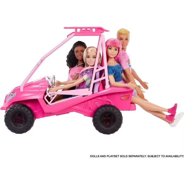 Mattel Set de joaca Barbie Mysteries - Beach Detectives, Masinuta Buggy