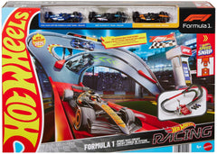 Mattel Pistă cu mașini de curse Hot Wheels Racing - Formula 1, 1:64
