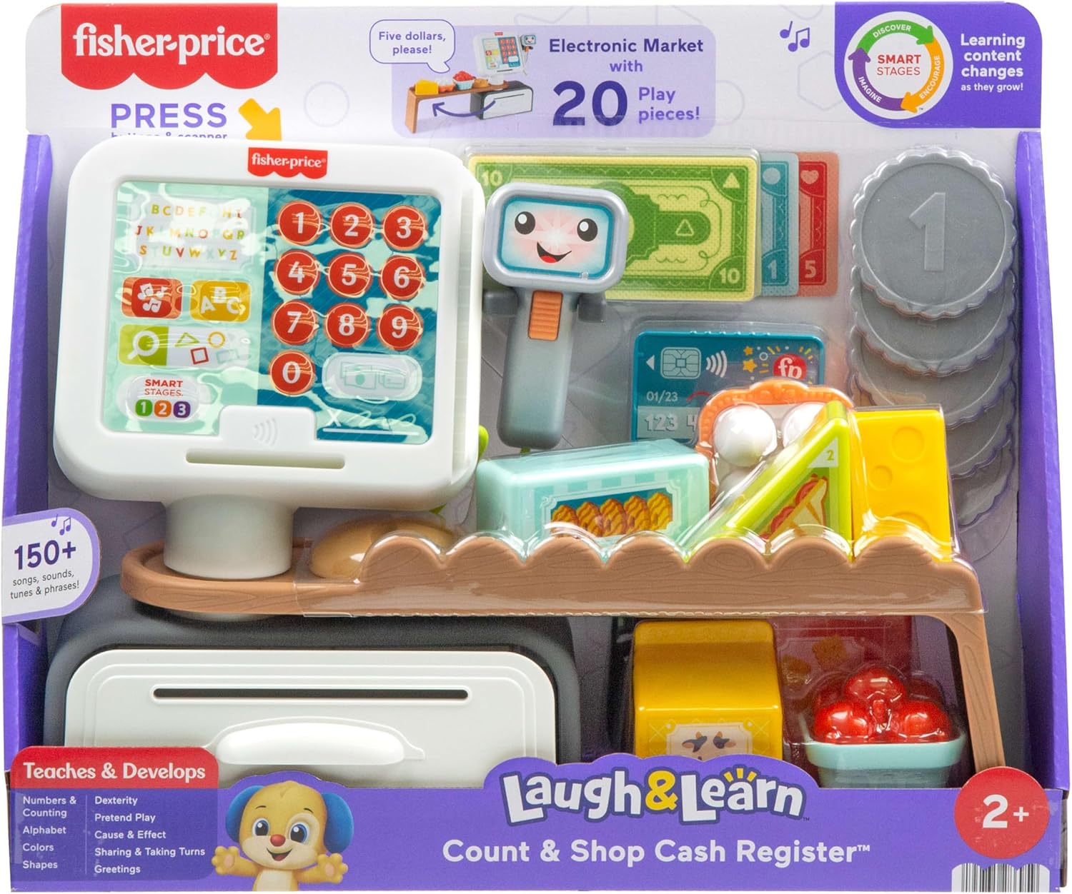 Mattel Joc educativ, casa de marcat, Laugh& Learn, 2 ani+