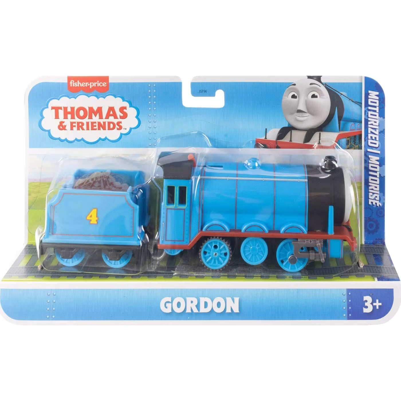 Mattel Trenulete de jucarie, Thomas si prietenii, locomotiva Gordon cu motor