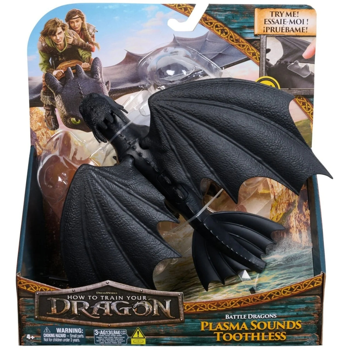 Spin Master Dragoni De Lupta Plasma Sounds Toothless Spm6072591-20151289