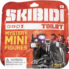 Figurina Skibidi Toilet Seria 2 6.25 cm in punga misterioasa BONSKI1300S2