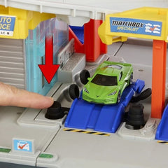 Mattel Spalatorie autocu 2 masini, Mattel Matchbox Myjnia Turbo Cyclone