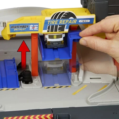 Mattel Spalatorie autocu 2 masini, Mattel Matchbox Myjnia Turbo Cyclone