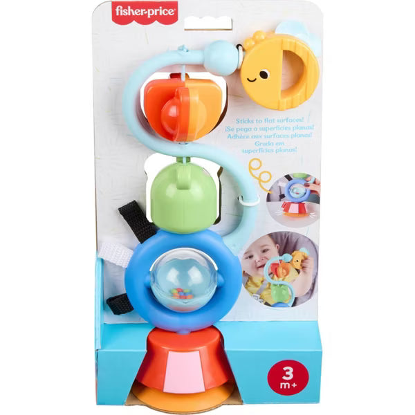 Mattel Jucărie senzorială Fisher Price - Cu ventuză, multicoloră