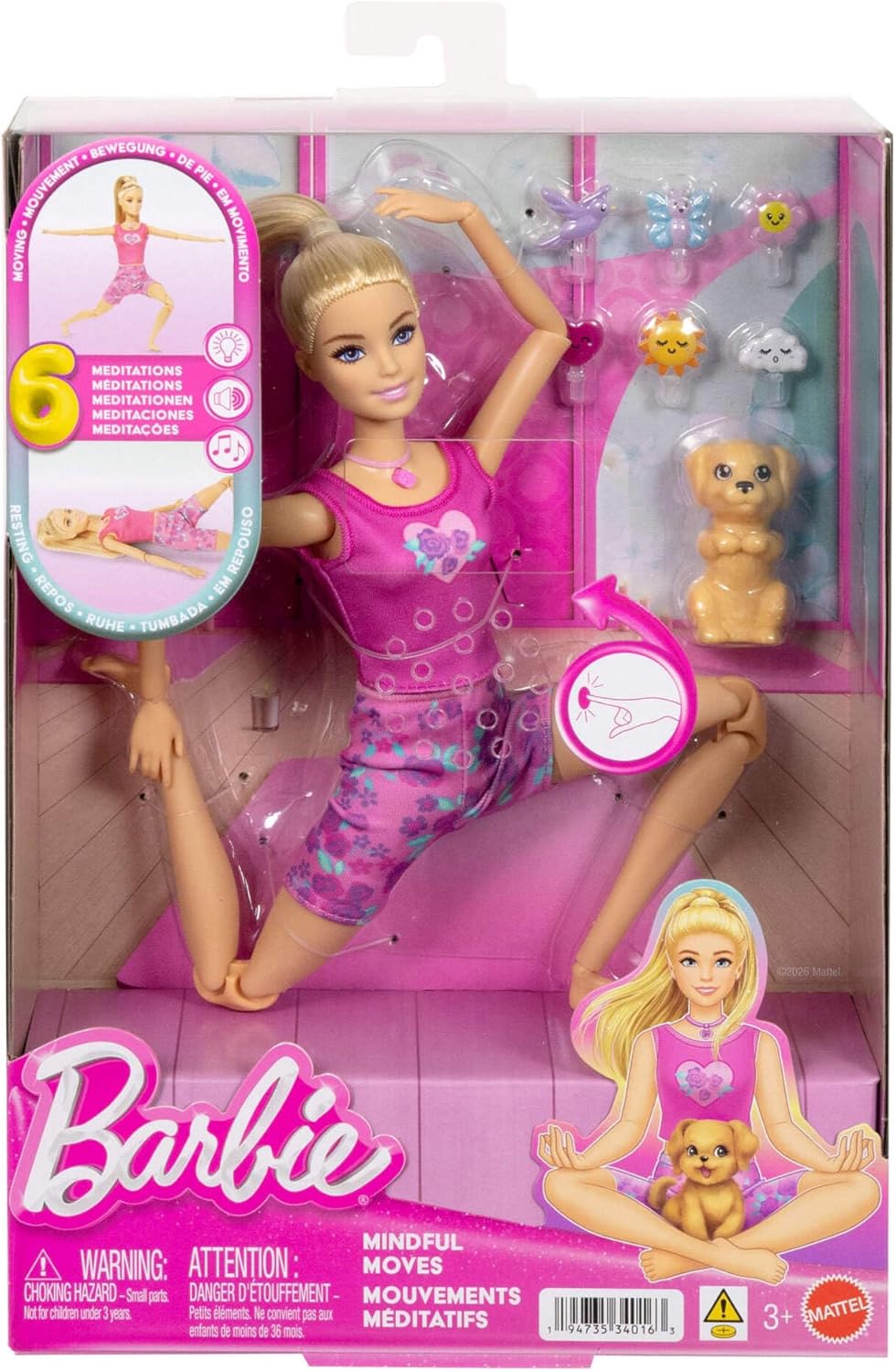 Mattel Barbie Meditație – Mișcare și Relaxare