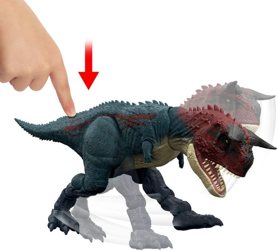 Mattel Jucărie interactivă Jurassic World - Charge N Chomp Carnotaurus