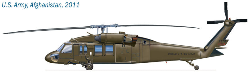 MACHETA  ITALERI ELICOPTER UH-60/MH-60 NIGHT RAID SCARA 1:72 IT1328S