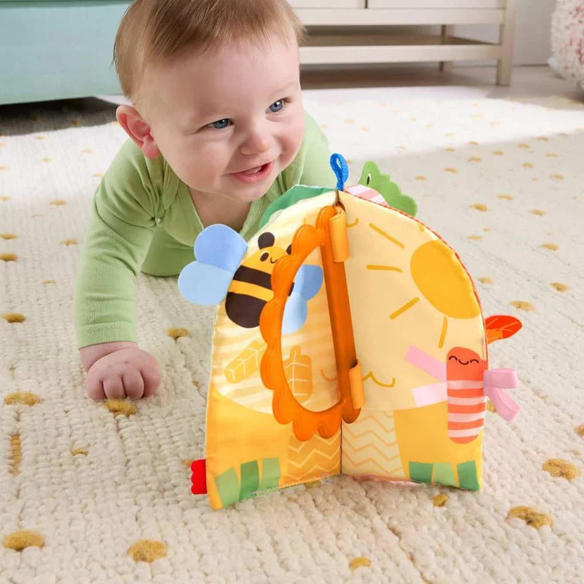 Mattel Fisher-Price – Carte senzorială de joacă, 0 luni+